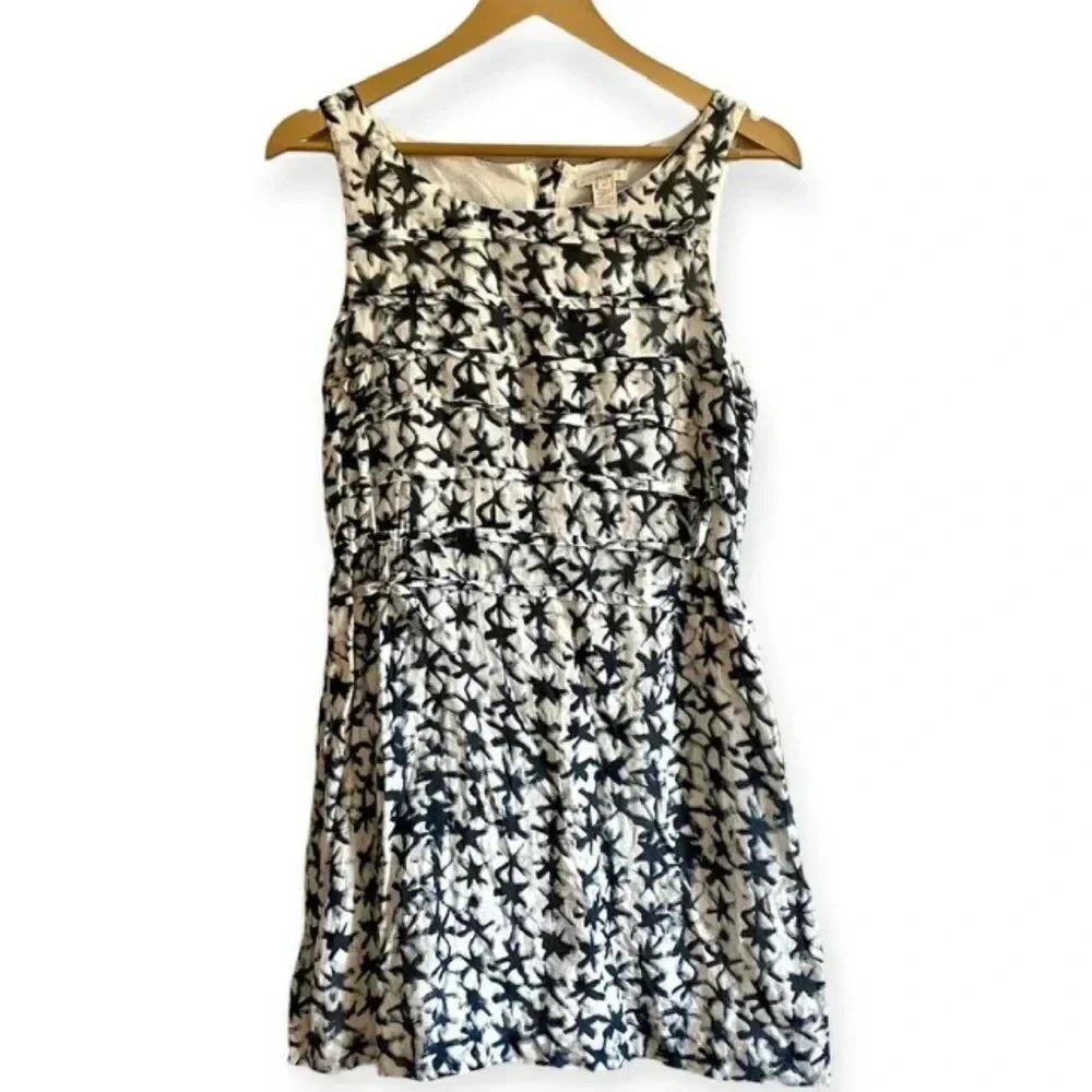 J. Crew Silk Blend Starfish Dress